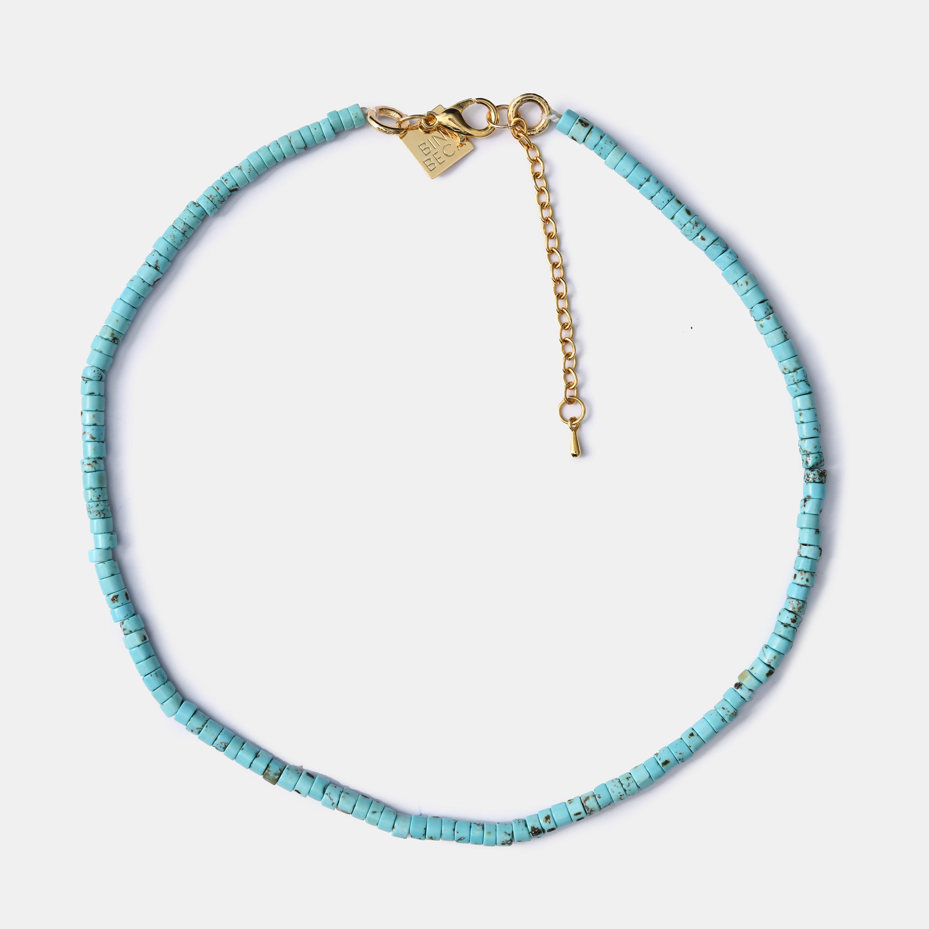 BiniBeca Natural Turquoise Tiny Necklace
