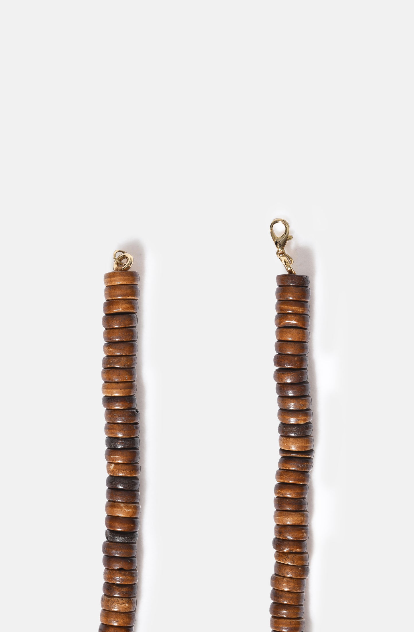 FW25 Bone and Green Glass Collier