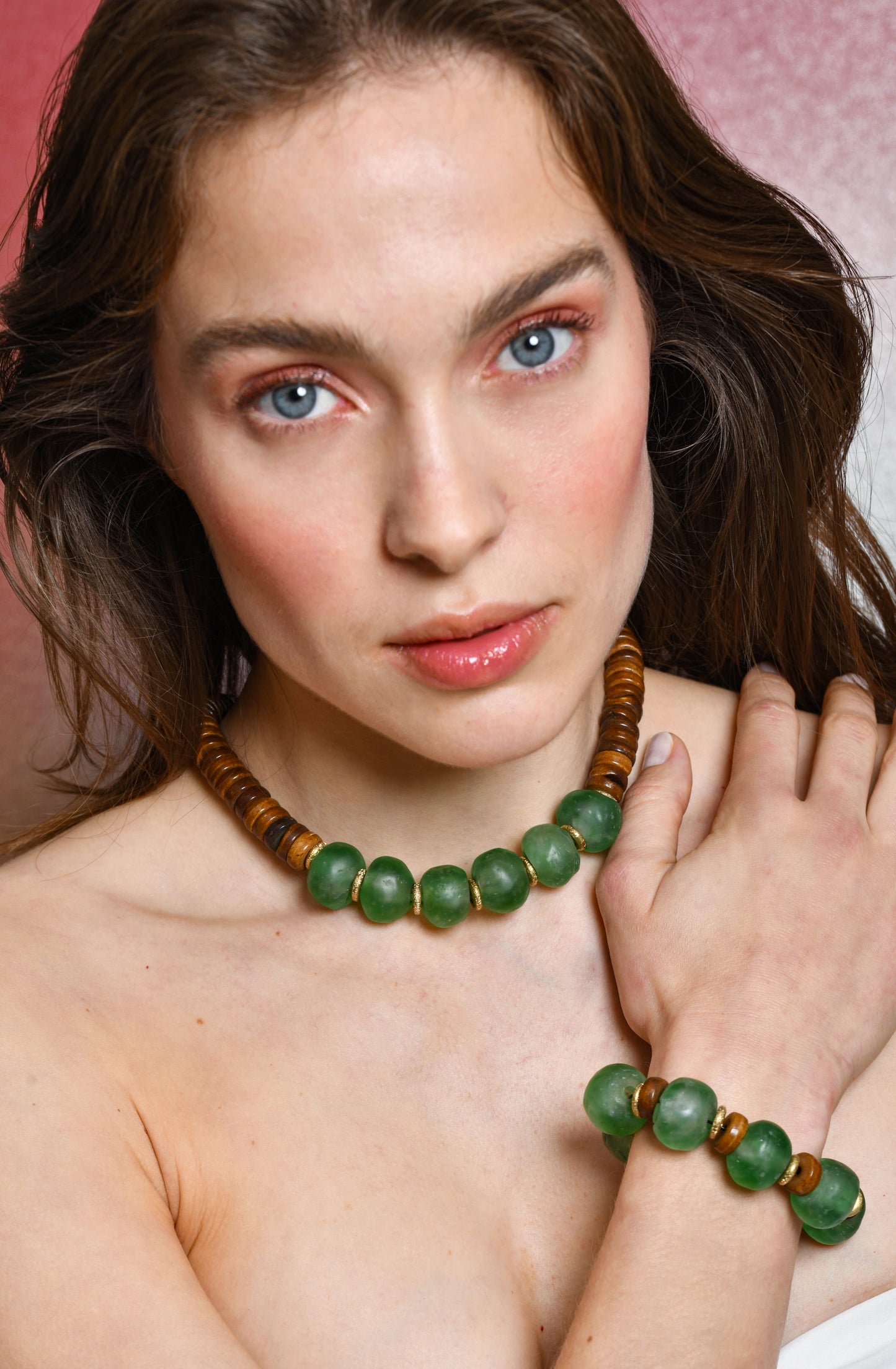 FW25 Bone and Green Glass B.