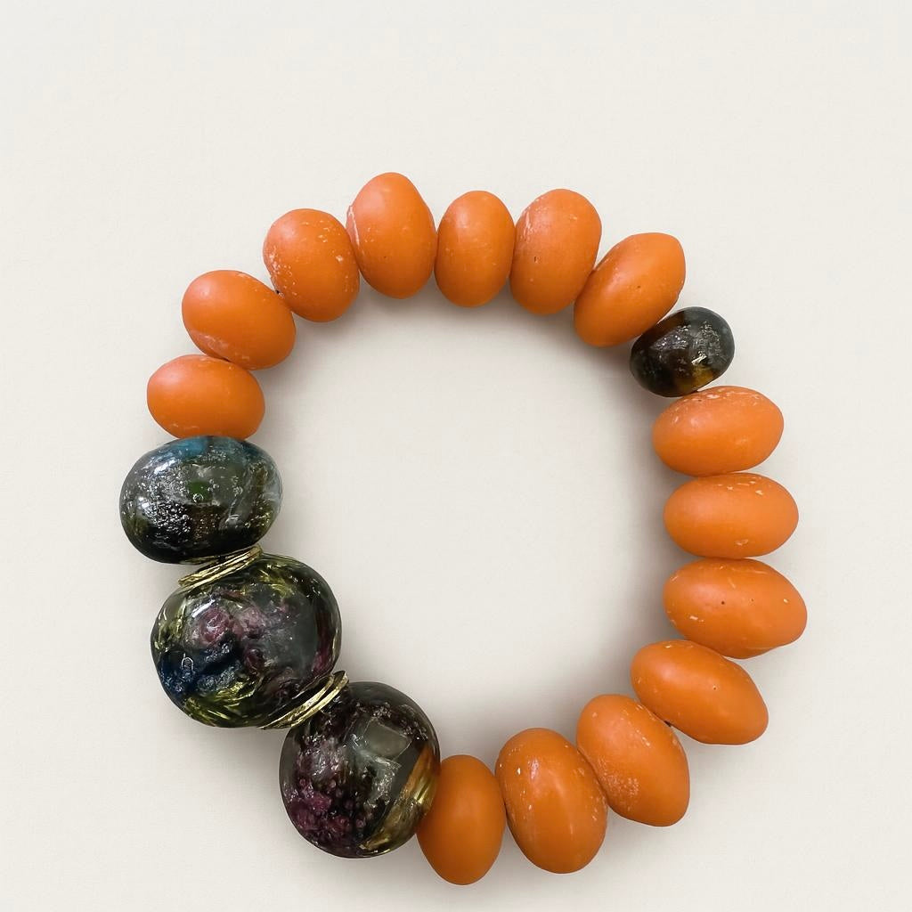 Summer 2025 Recycled Glass Bracelets - Drop II