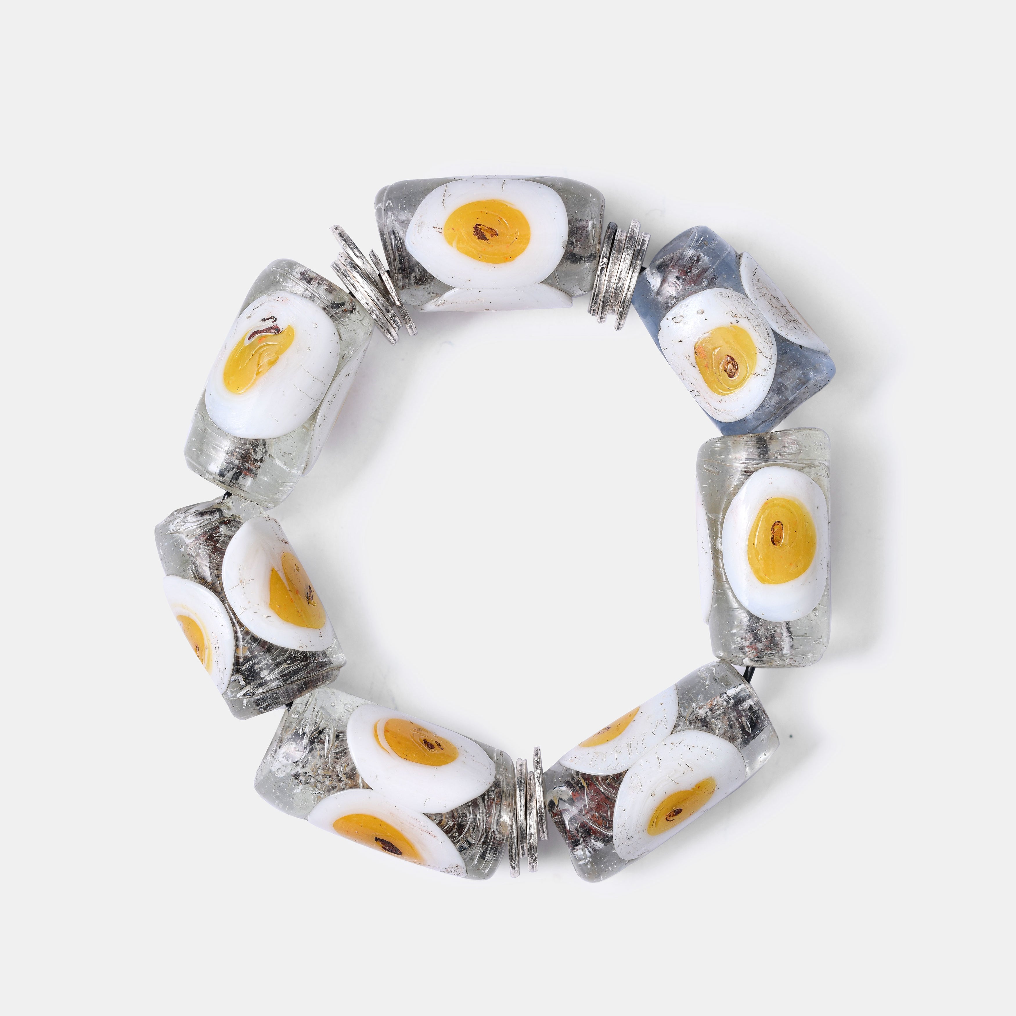 Glass Evil Eye Bracelets / Resort 24