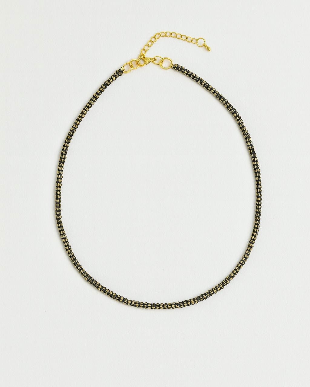 Collier Rondelle Hématite FW25