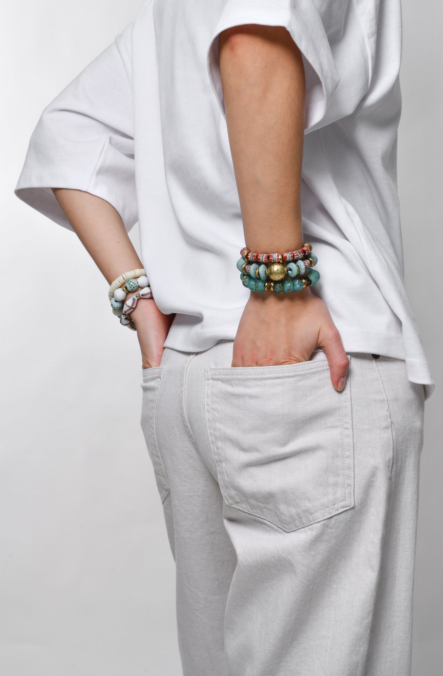 The Sprinkle Bini in Minty Turquoise Bracelet / SS24