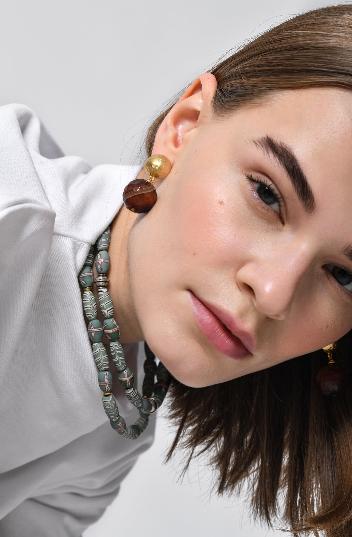 BiniBeca Botswana Agate Earrings Capsule Collection / Resort 2024