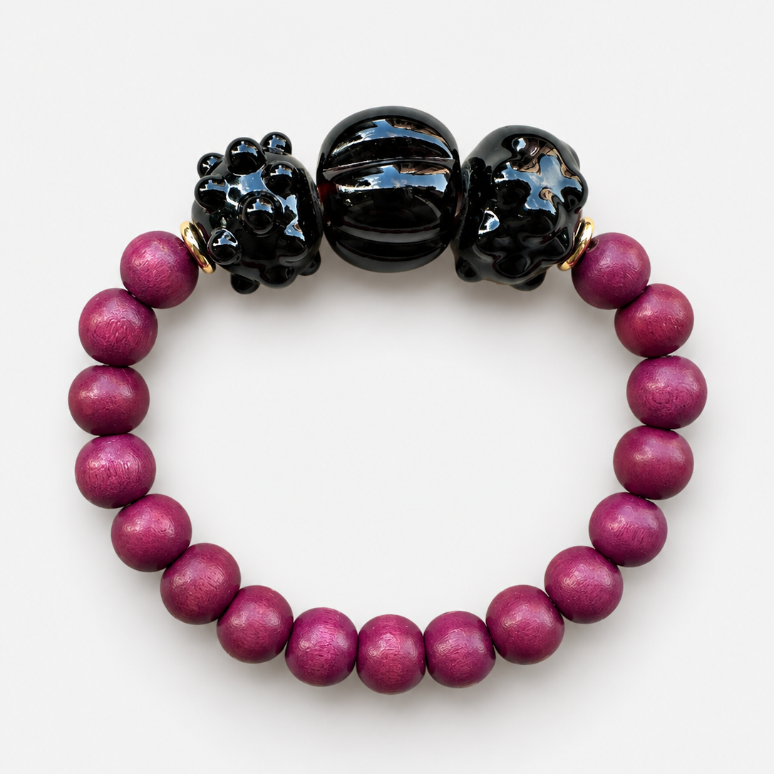 Cabalette Bracelet in Burgundy