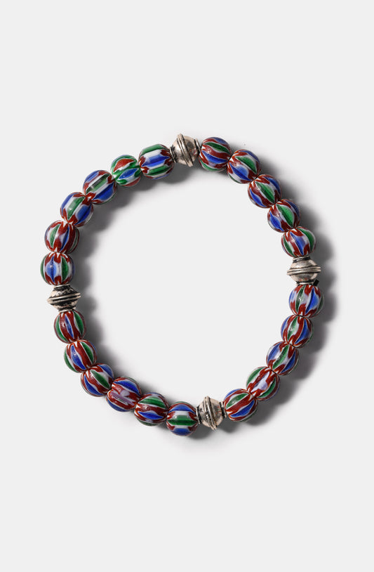 Blue Green Chevron Beads Bracelets / Fall23 / DROP I