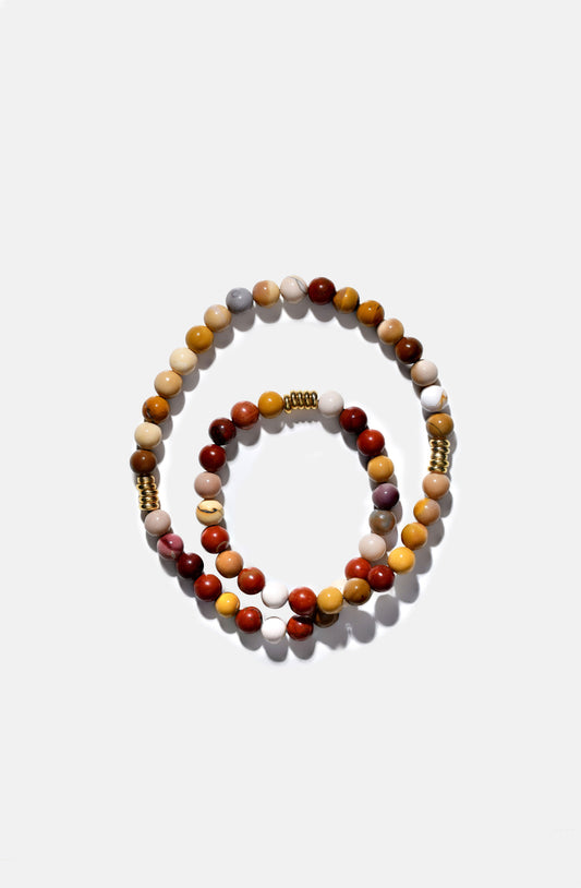 Bini Necklace 2025 Mokaite Stones