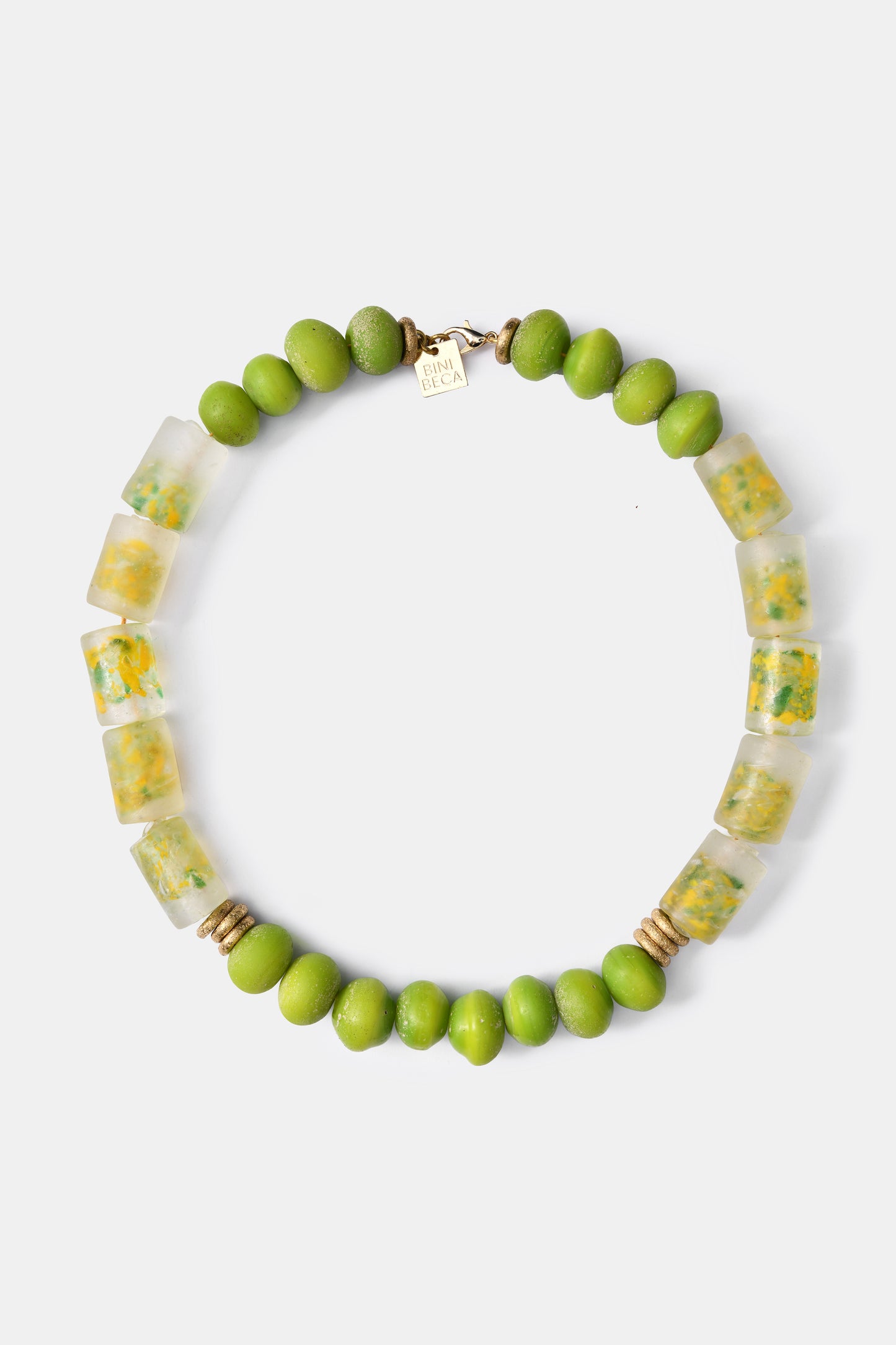 The Sprinkle Bini in Green Necklace / SS24