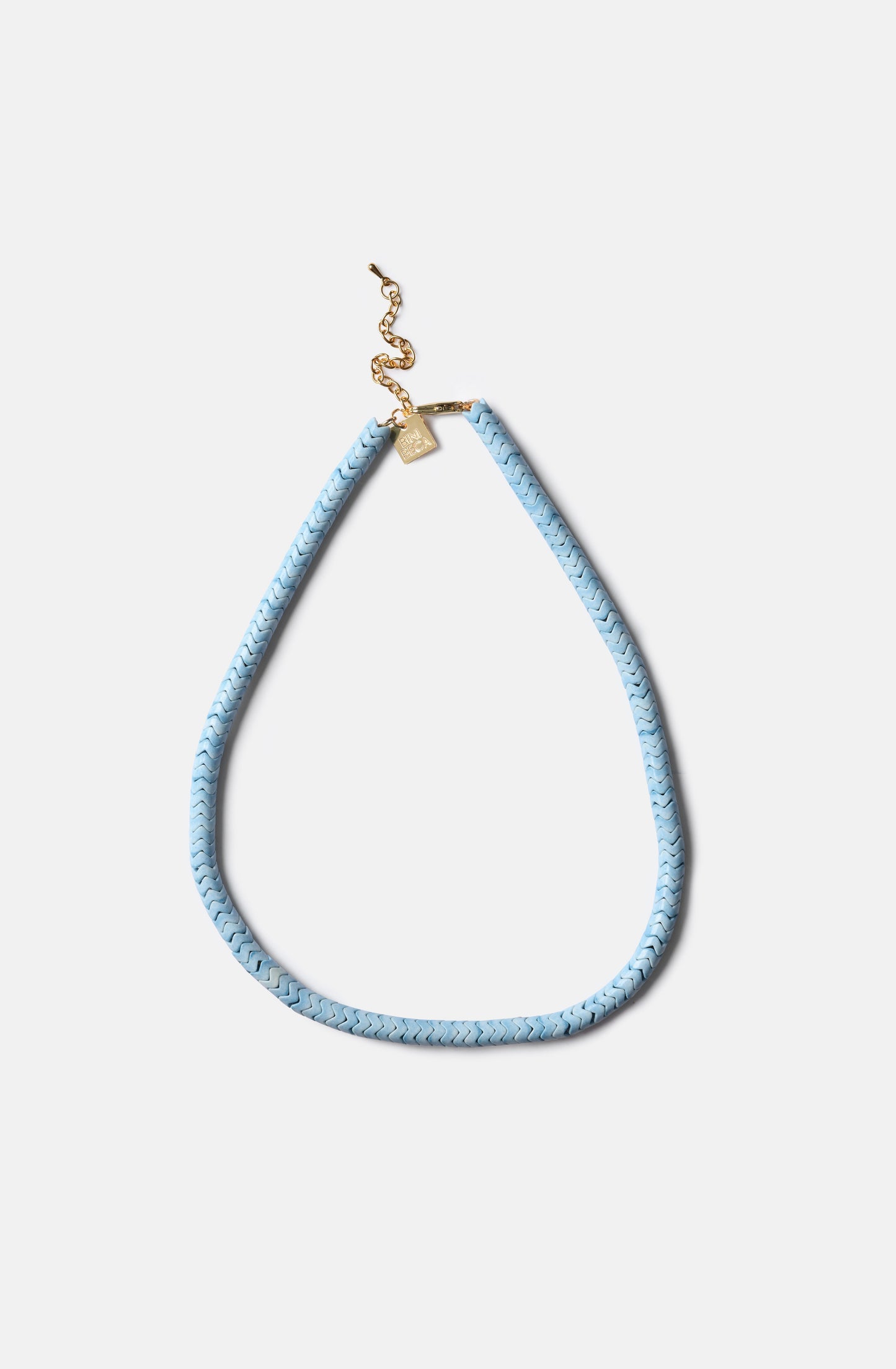 Serpent Necklace in Blue