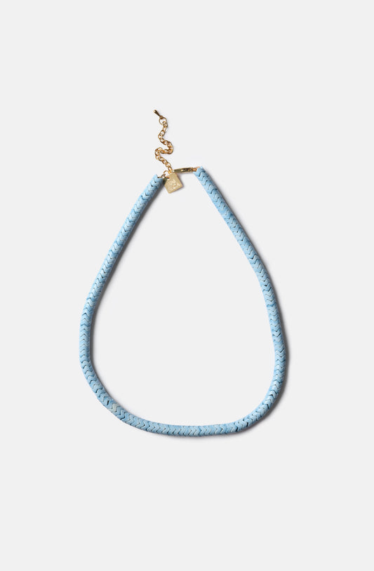 Serpent Necklace in Blue