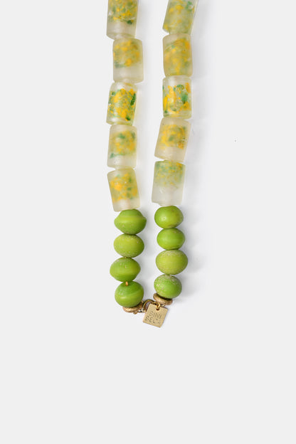 The Sprinkle Bini in Green Necklace / SS24