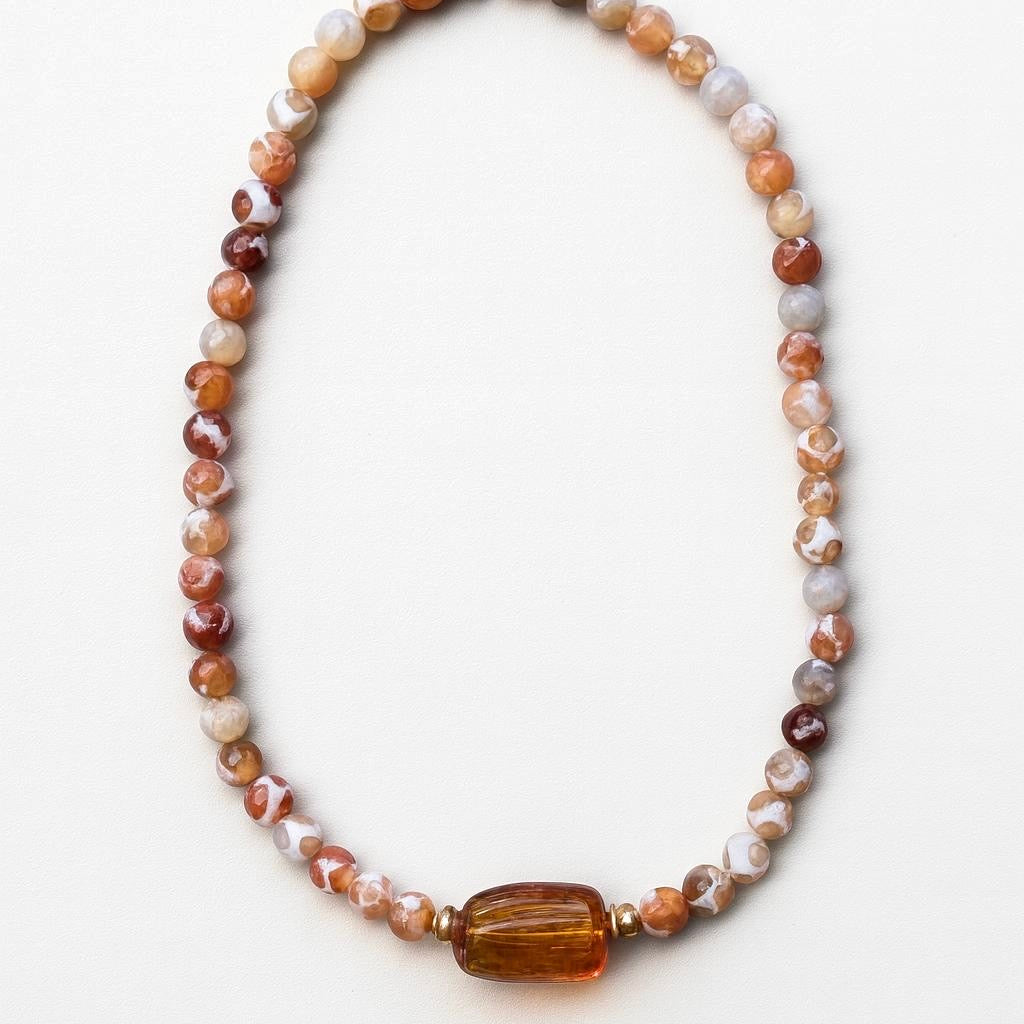 Collier Bini Murano FW25 Deux