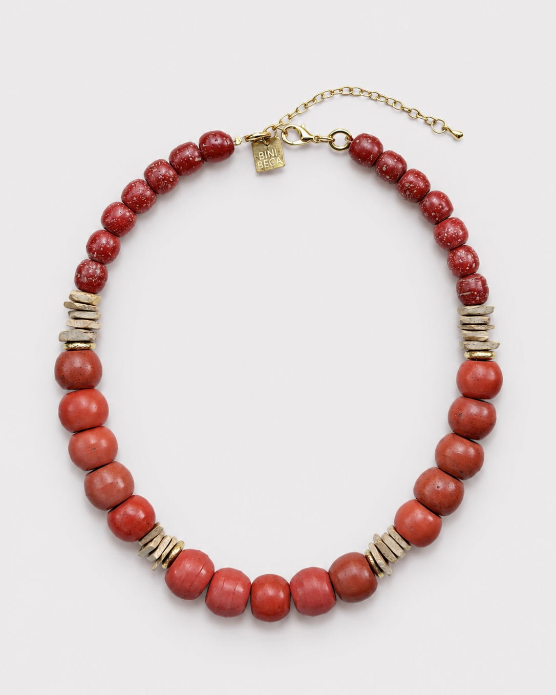 FW26-27 The Asa Necklace in Coral Red