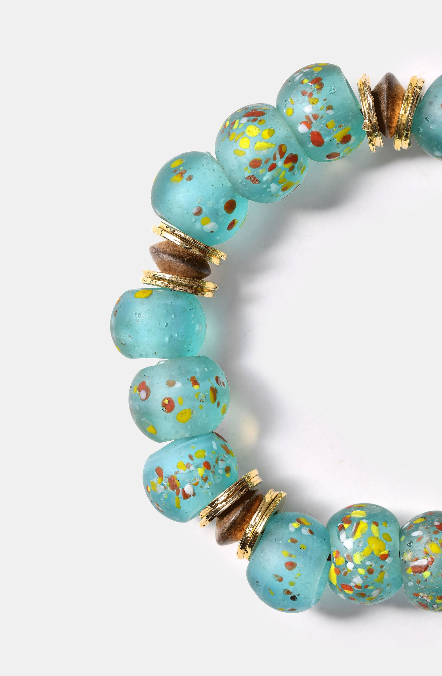 The Sprinkle Bini in Minty Turquoise Bracelet / SS24