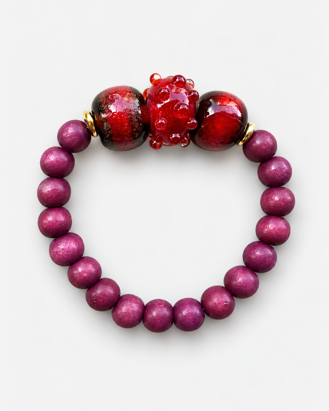 Cabalette Bracelet in Burgundy