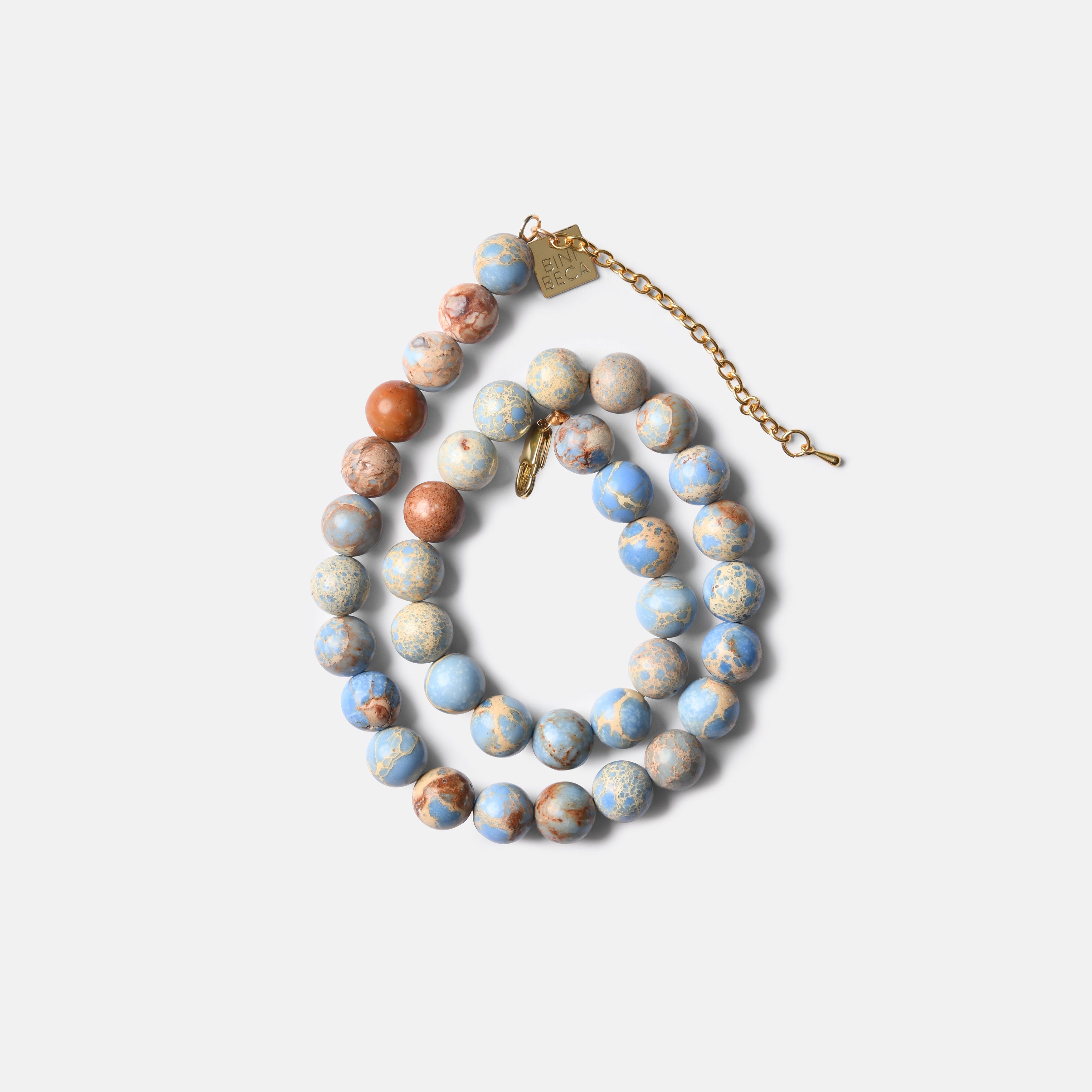 Mavi Deniz Tortu Kolye