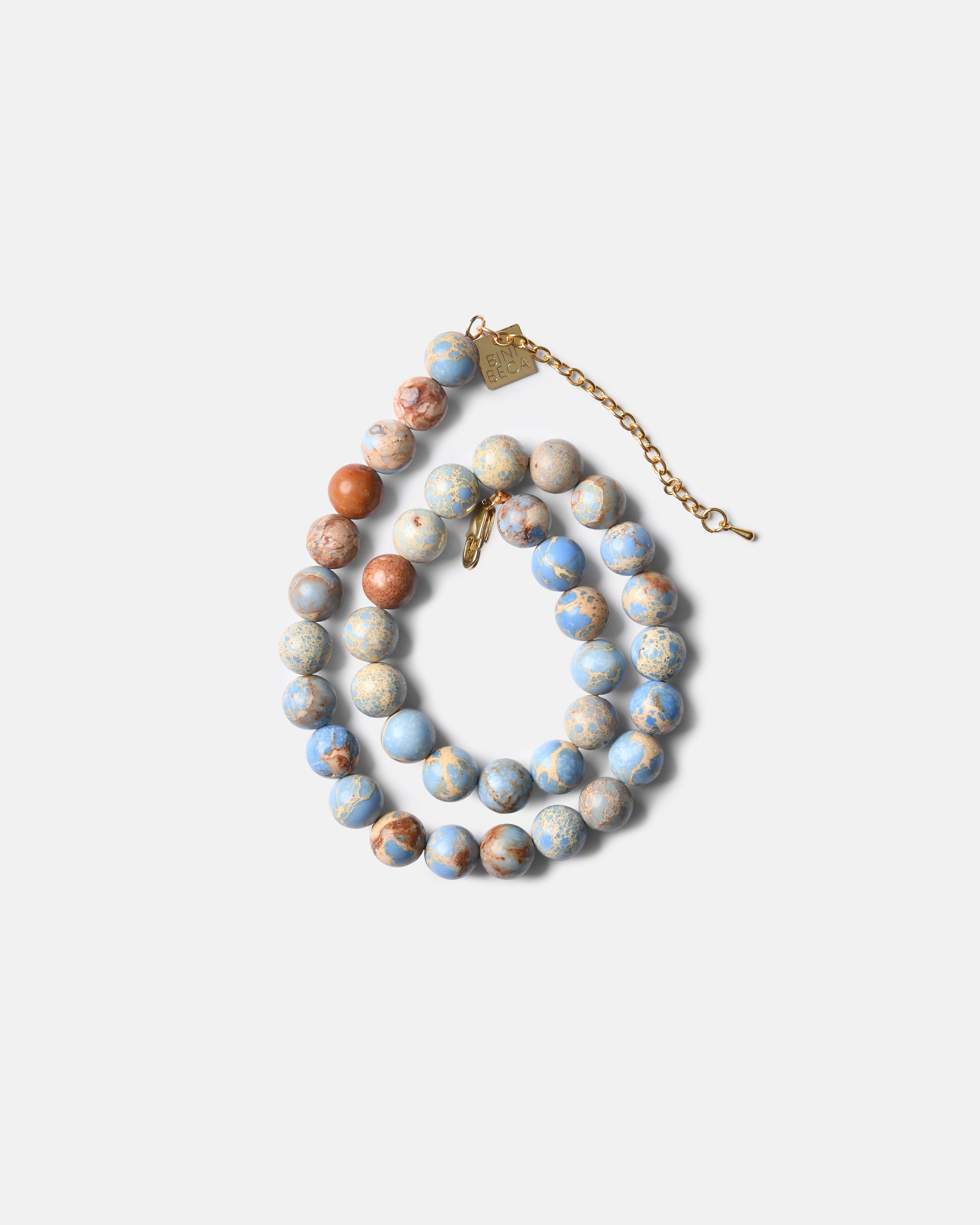 Mavi Deniz Tortu Kolye