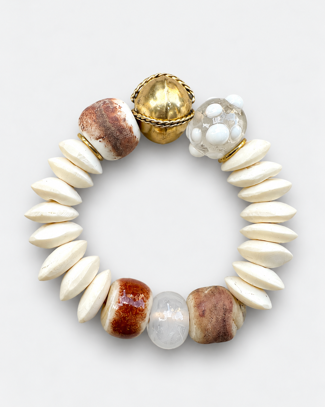 Cabalette Bracelet in White