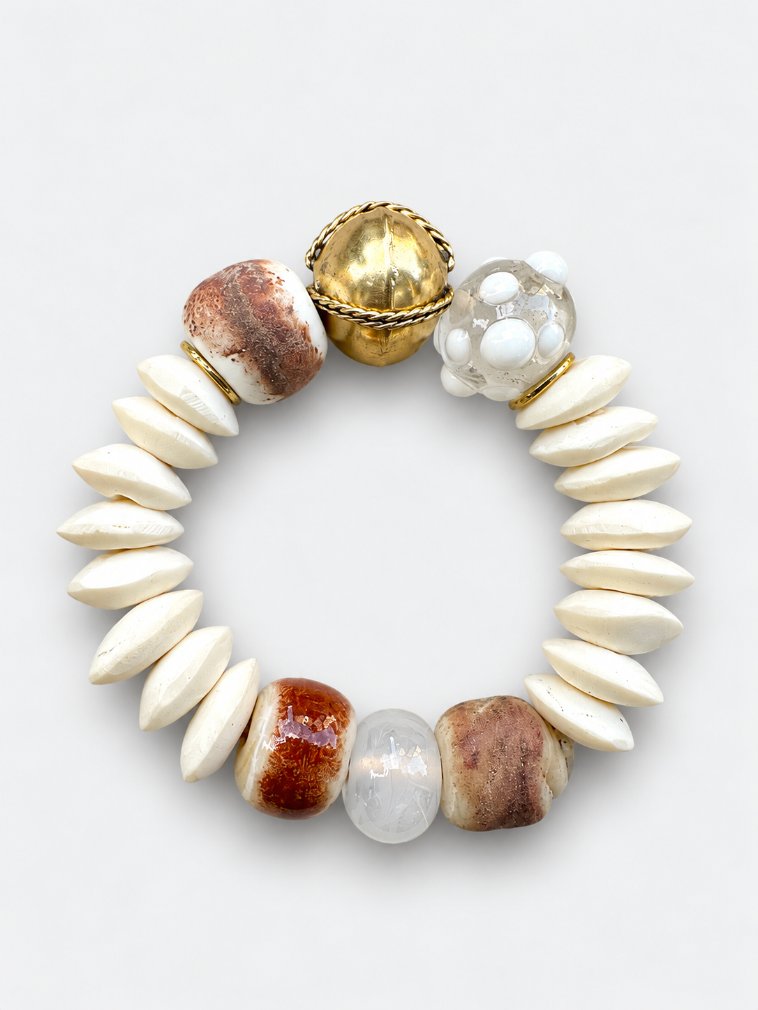 Cabalette Bracelet in White