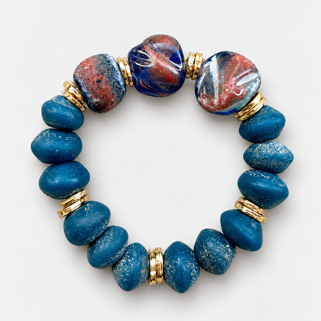 Cabalette Bracelet in Blue