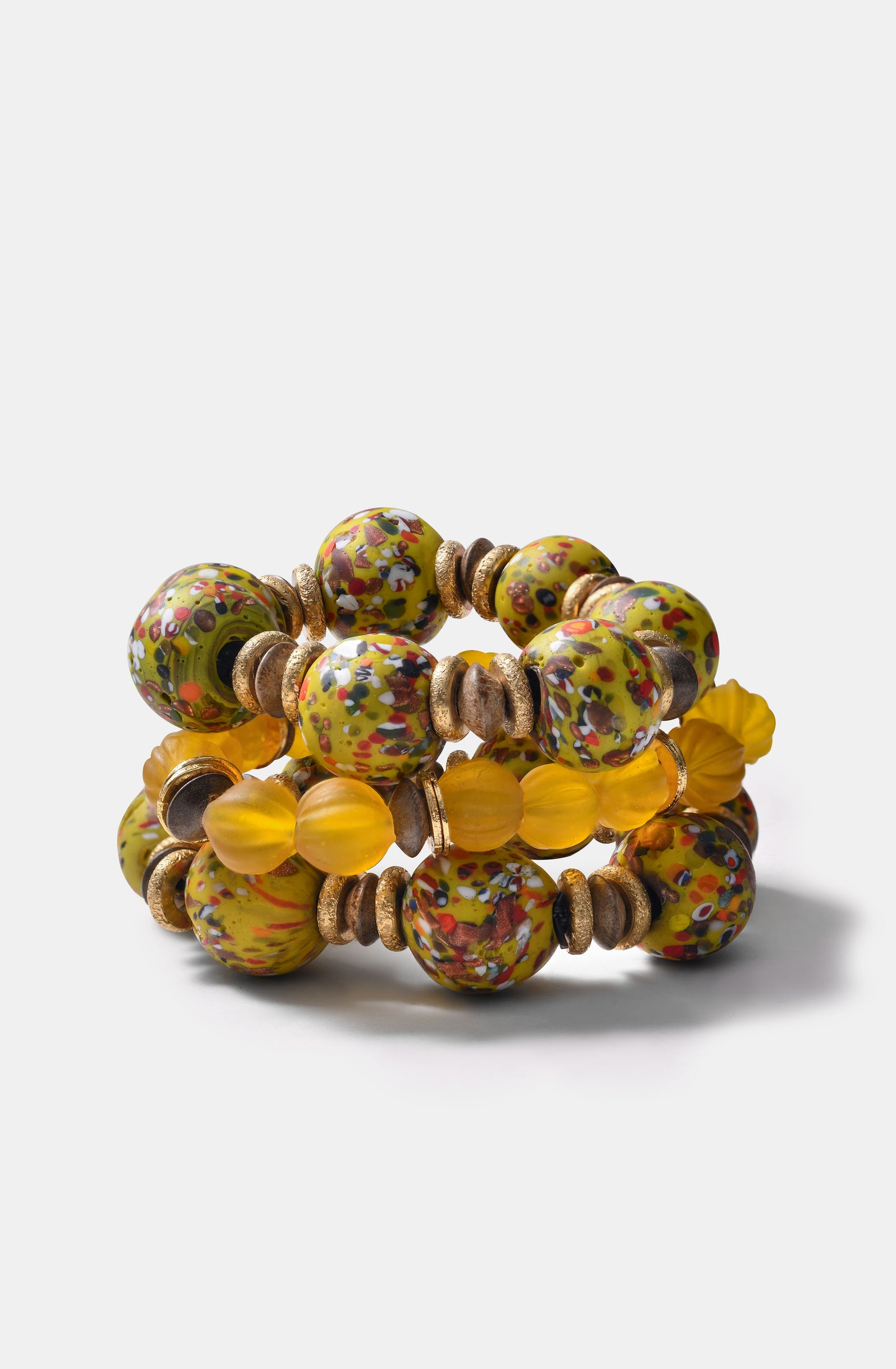 The Sprinkle Bini Bracelet in Yellow / Resort 24