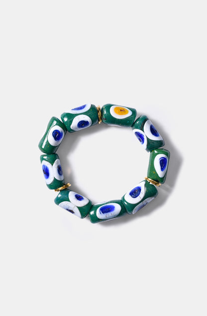 Glass Evil Eye Bracelets / Resort 24