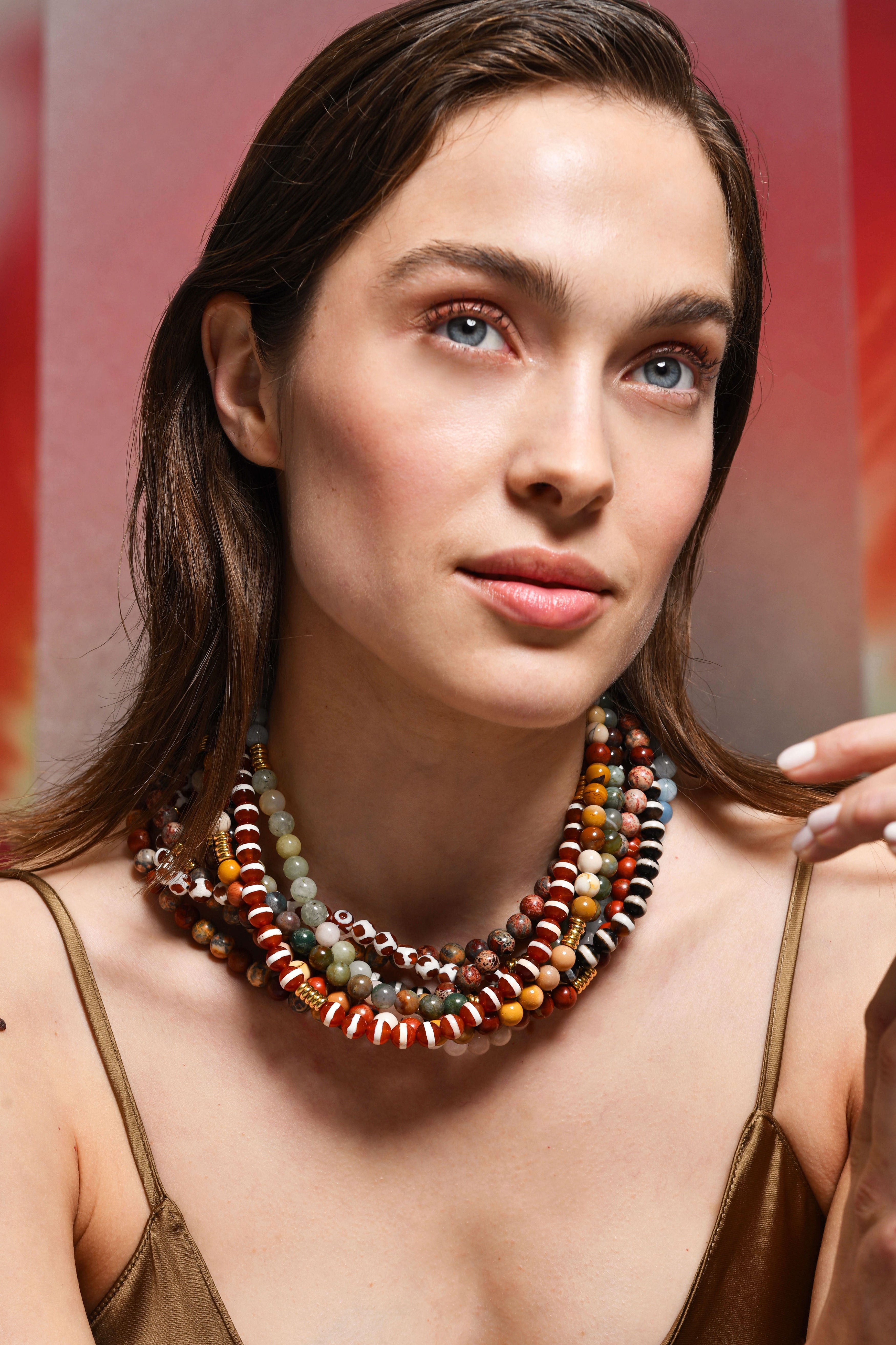 Bini Necklace 2025 Black Mix