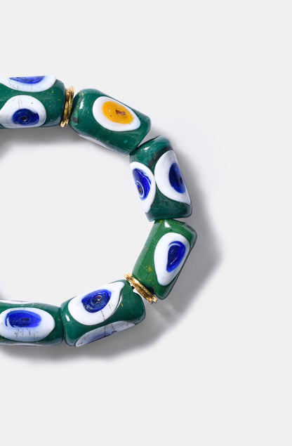 Glass Evil Eye Bracelets / Resort 24