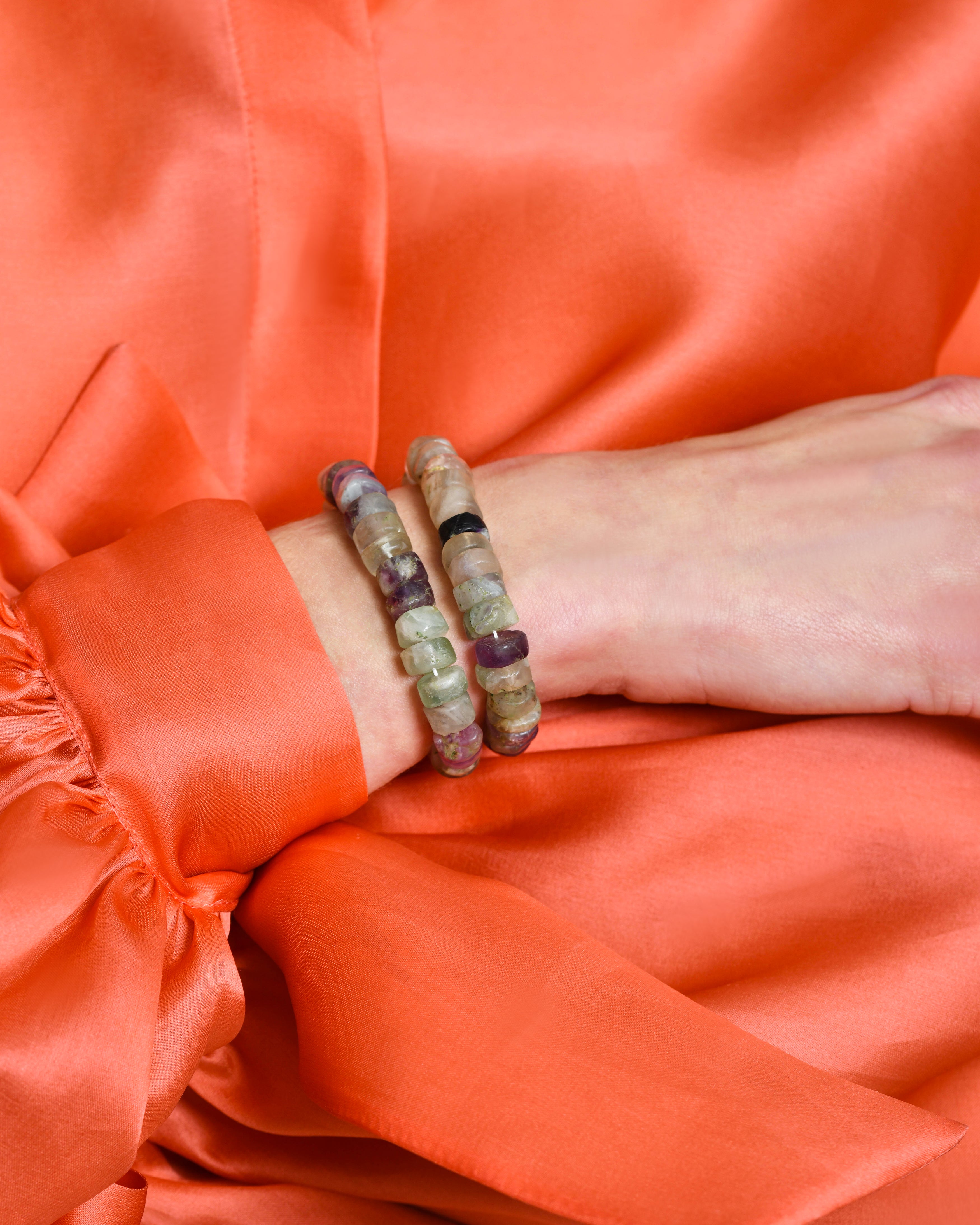 Bracelet en fluorite FW25