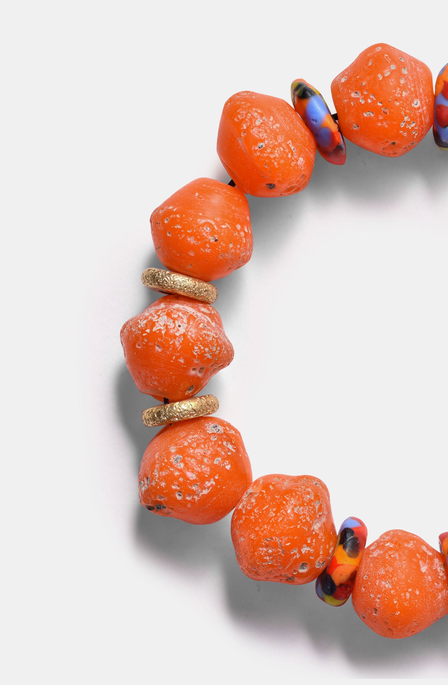 Brass Hero Bracelet in Bright Orange / SS24