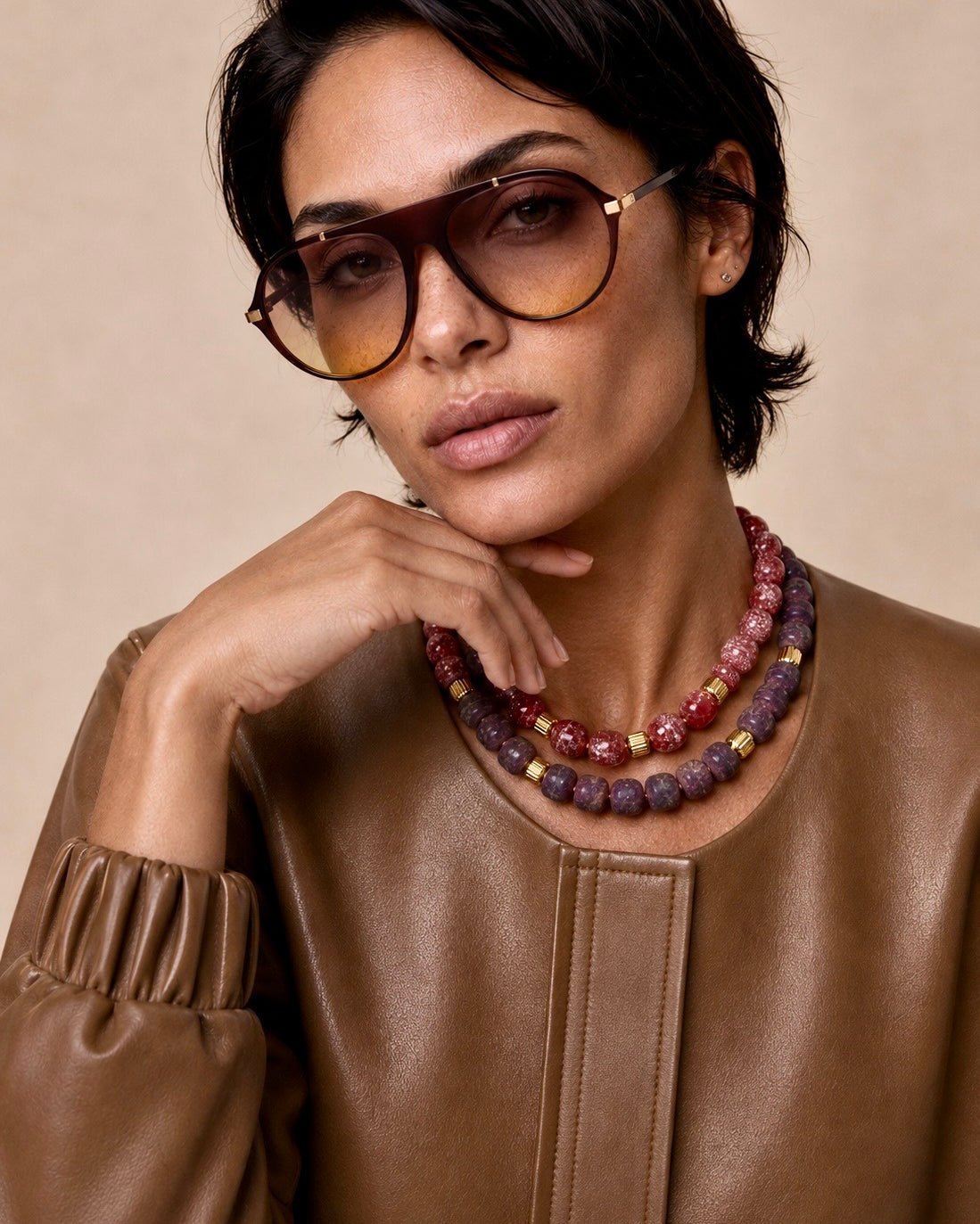FW26-27 Fiammetta Necklace in Red