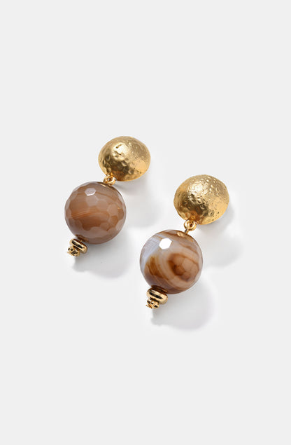 BiniBeca Botswana Agate Earrings Capsule Collection / Resort 2024