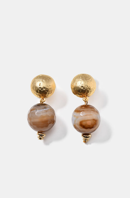 BiniBeca Botswana Agate Earrings Capsule Collection / Resort 2024