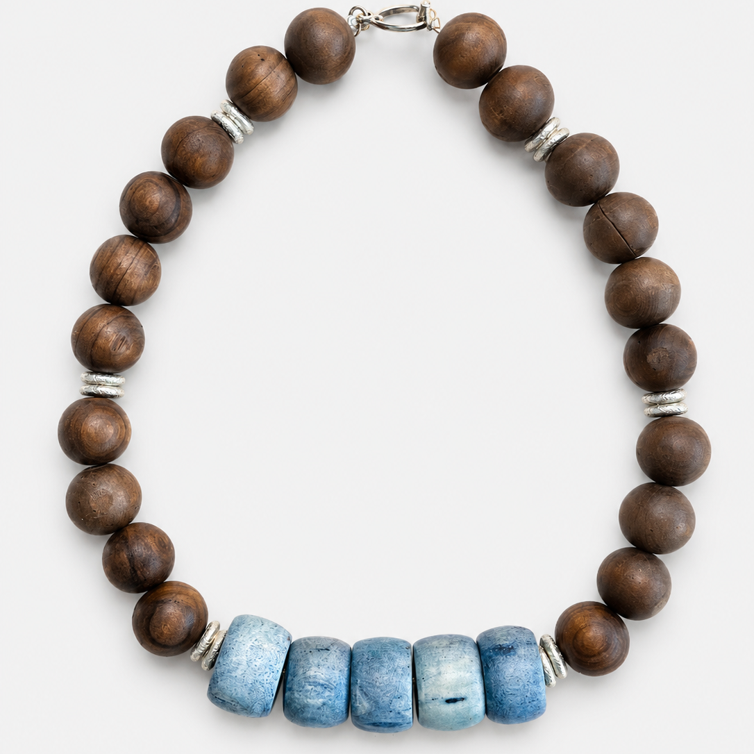 FW26-27 Wooden Tortuga Necklace