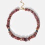 FW25 Crisp Necklace with red jasper and pearls