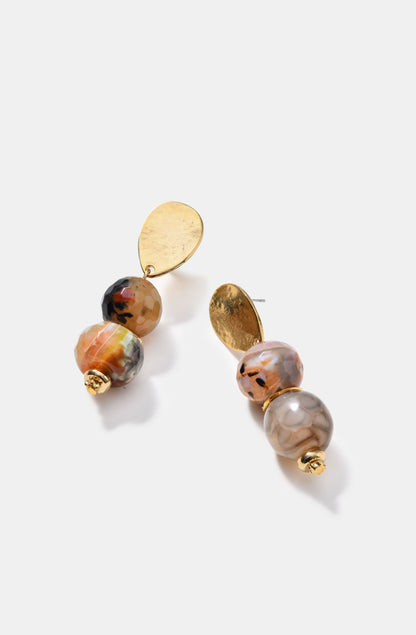 BiniBeca Botswana Agate Earrings Capsule Collection / Resort 2024