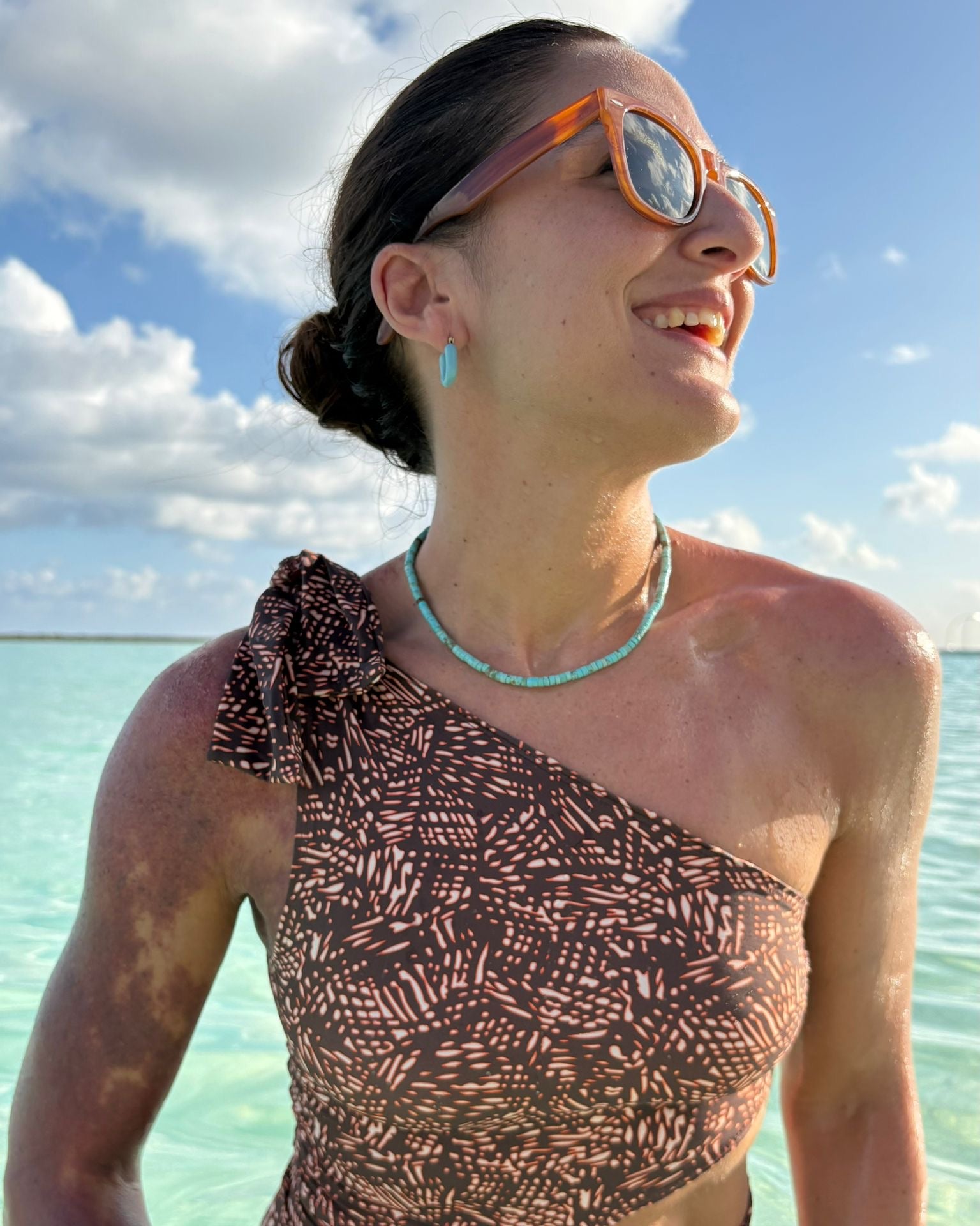 BiniBeca Natural Turquoise Tiny Necklace