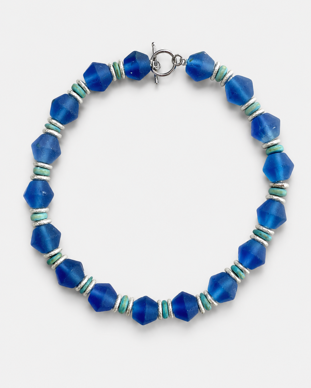 FW26-27 Lumina Necklace in Electric Blue