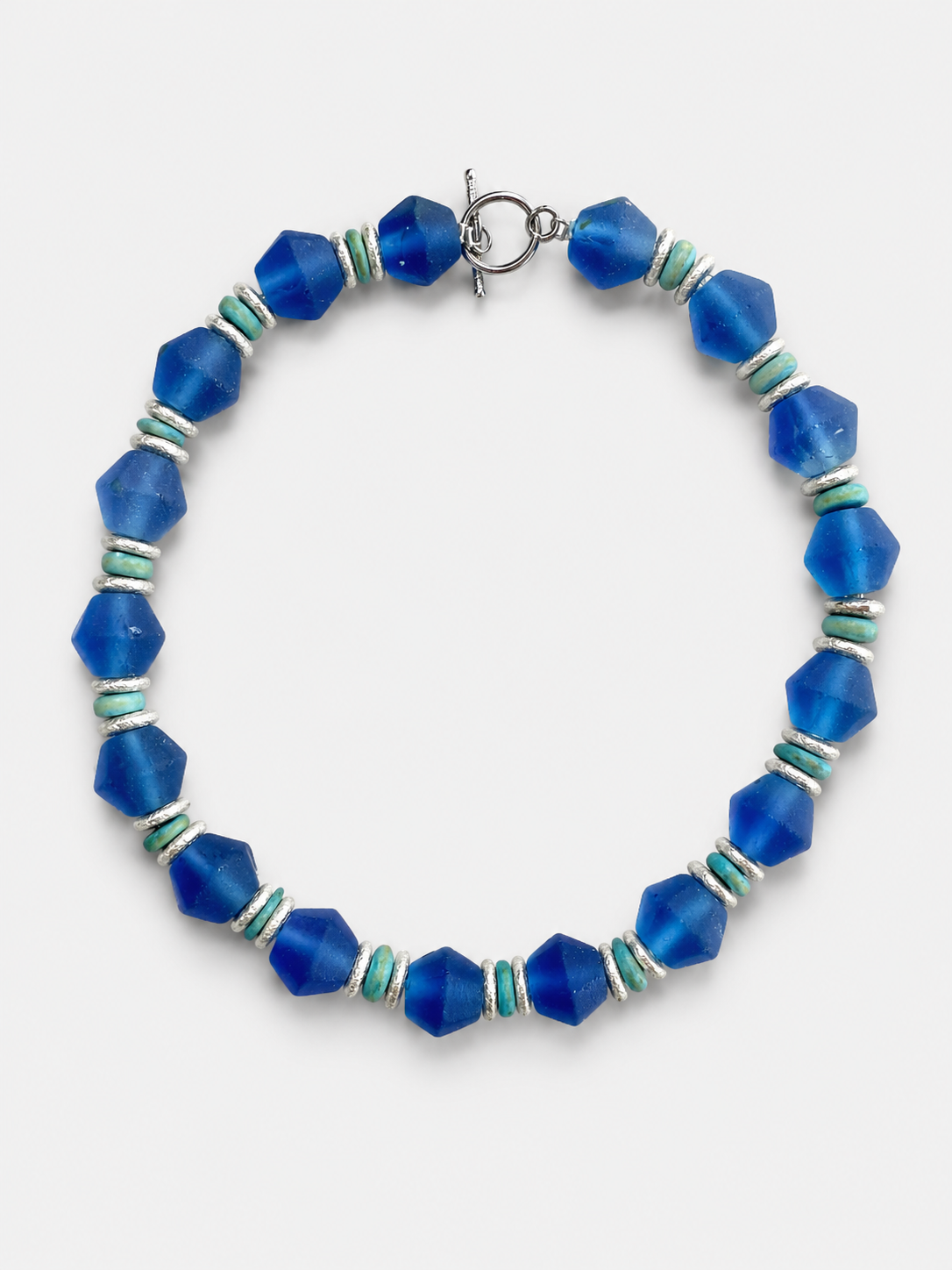 FW26-27 Lumina Necklace in Electric Blue