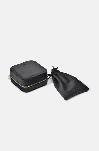 BiniBeca Velvet Jewelry Cases / Dark Gray
