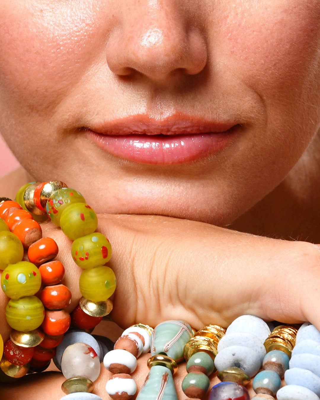 Yellow Sprinkled Bracelet