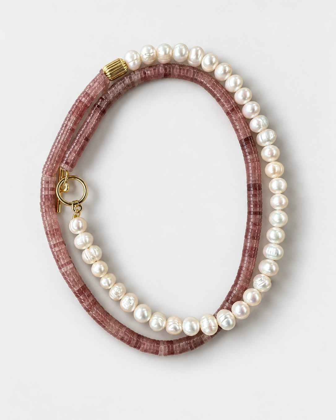 FW26-27 Pink Pearl Sautoir