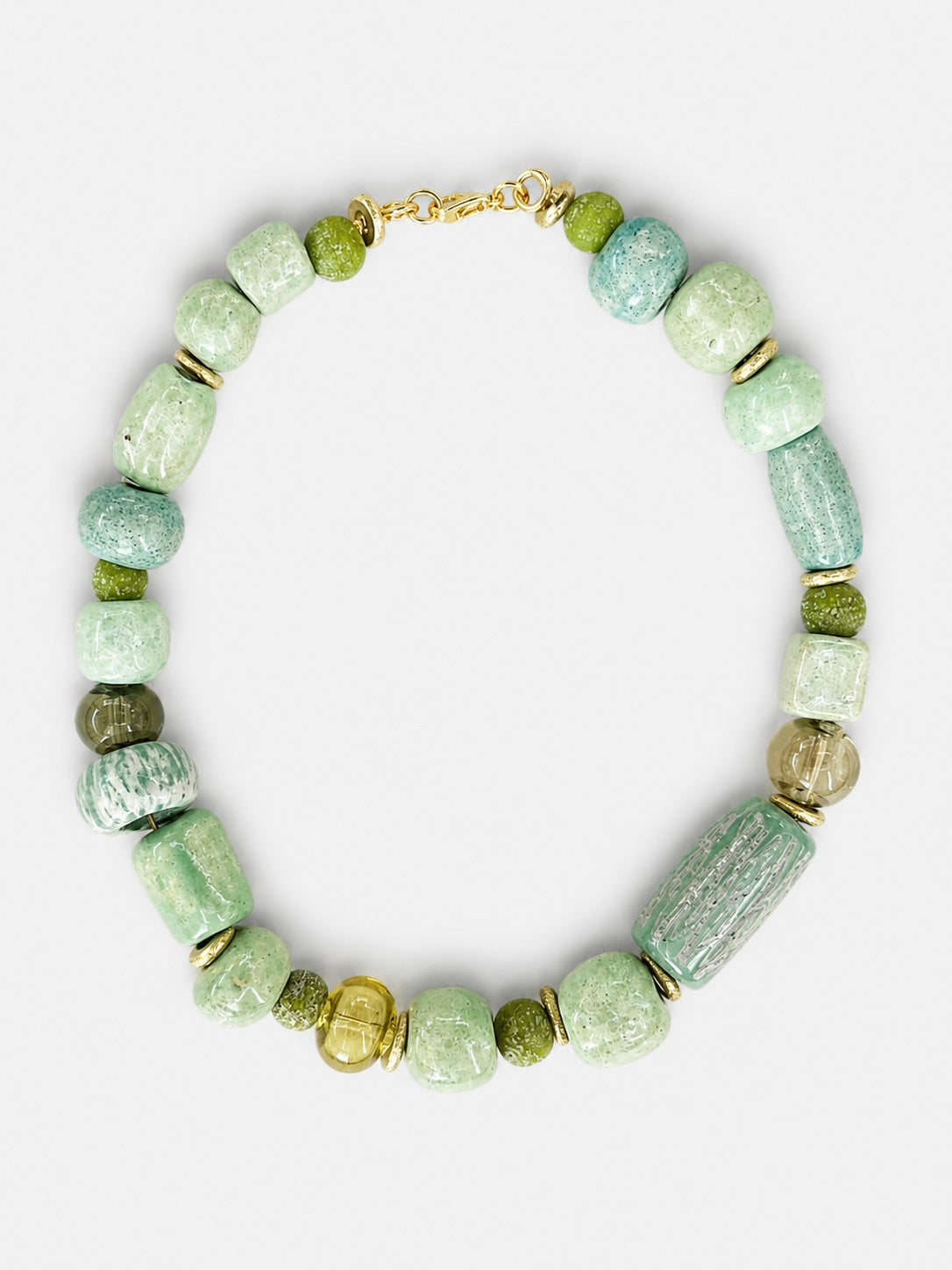 Collier en céramique fait main / Resort