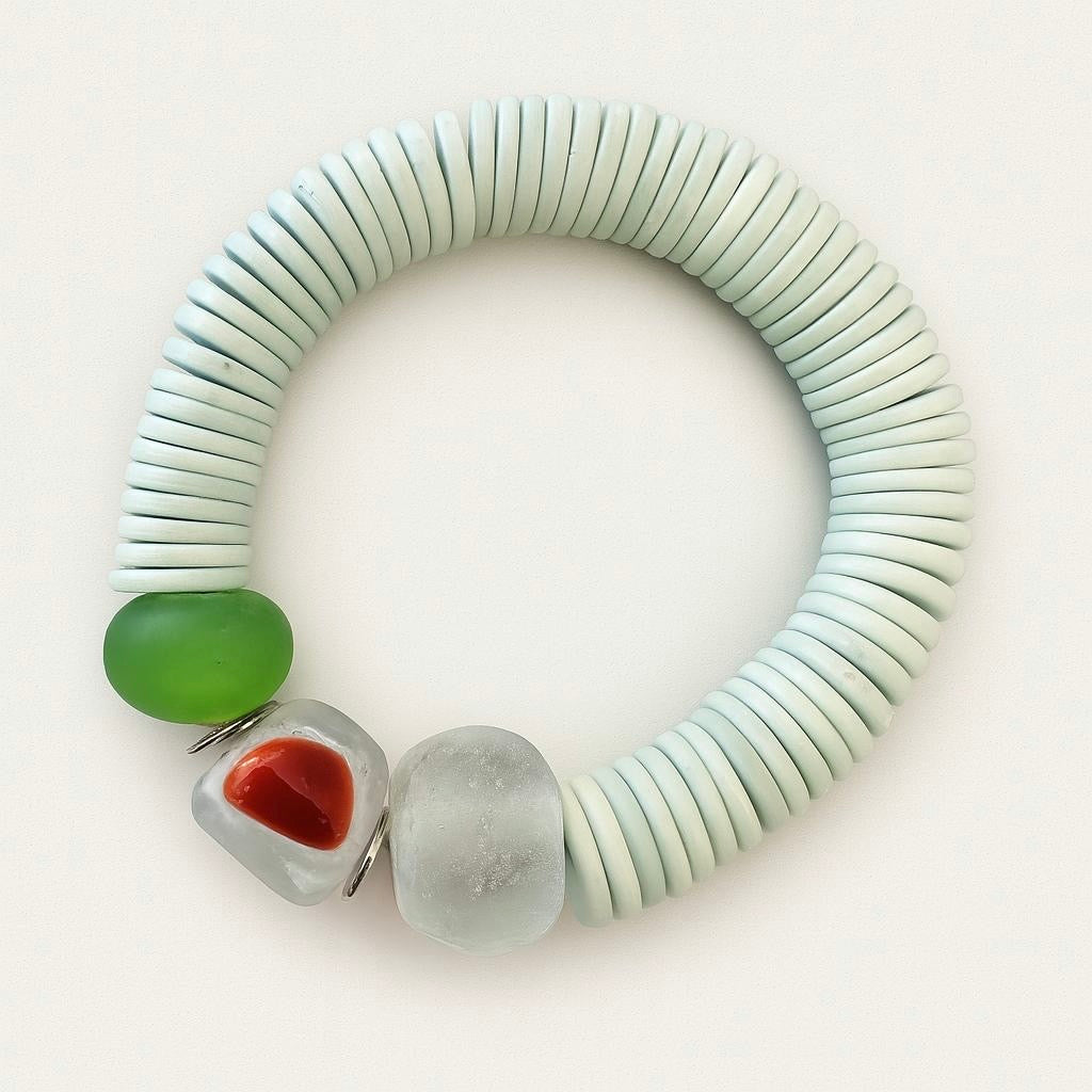 Summer 2025 Recycled Glass Bracelets - Drop II