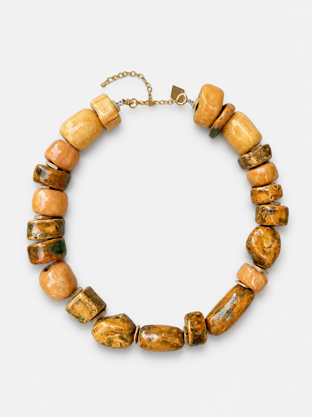 Collier en céramique fait main / Resort