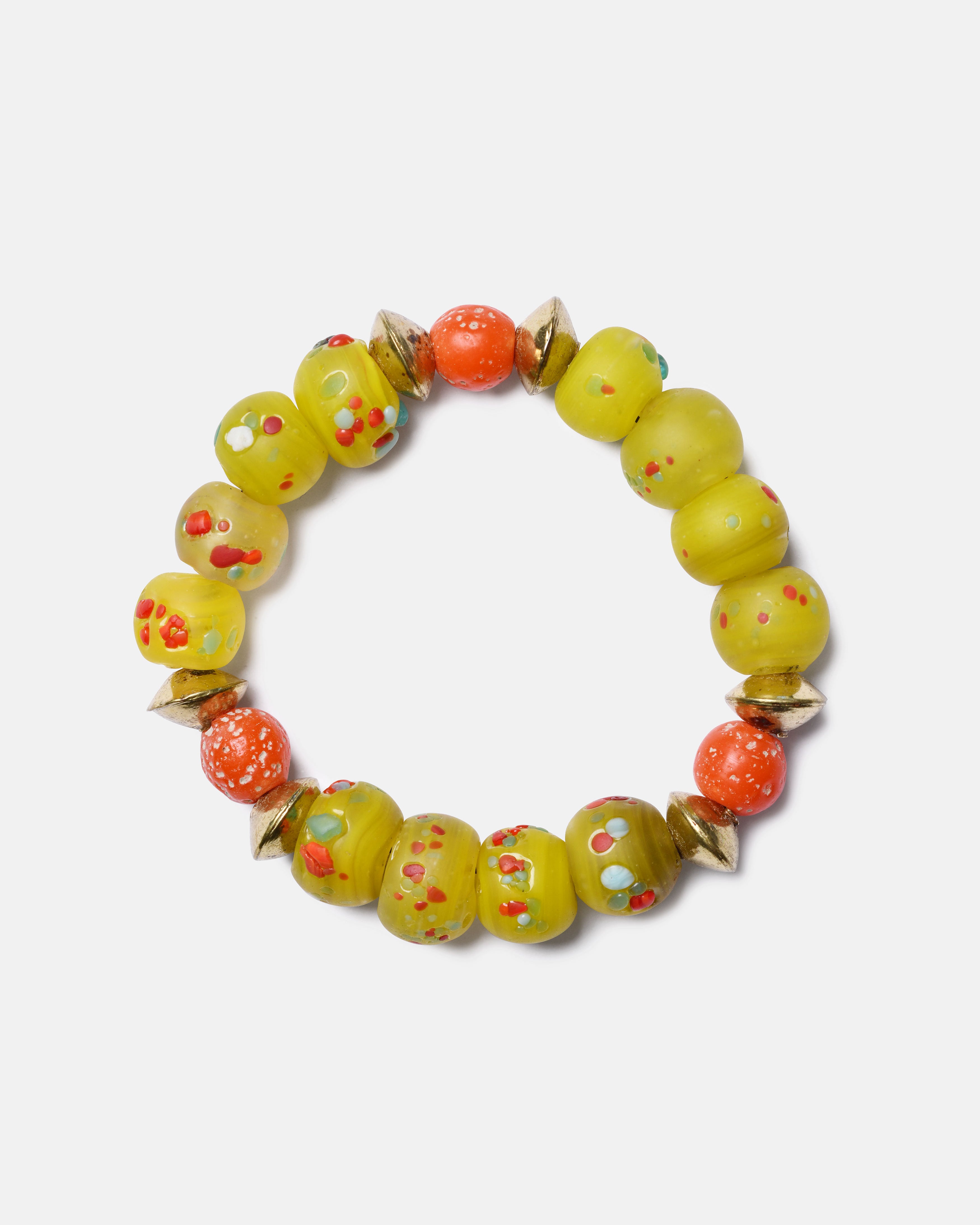 Yellow Sprinkled Bracelet