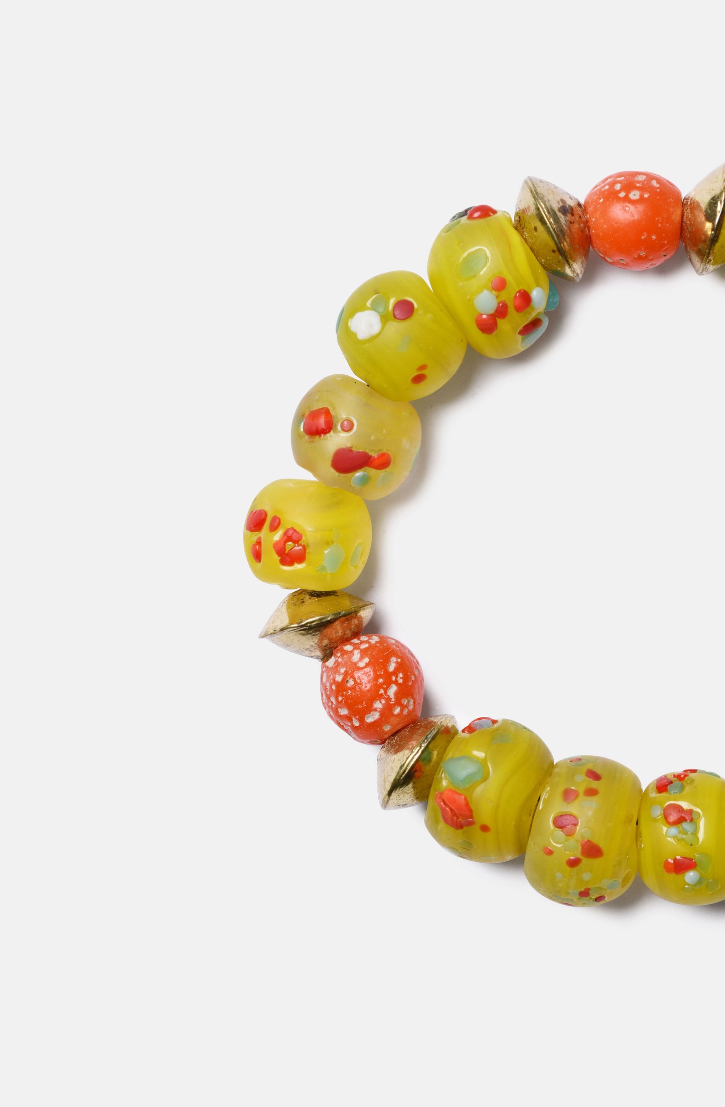 Yellow Sprinkled Bracelet