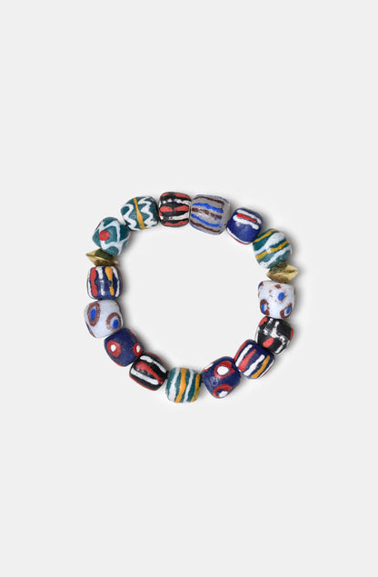 Gray Krobo Medley Bracelet