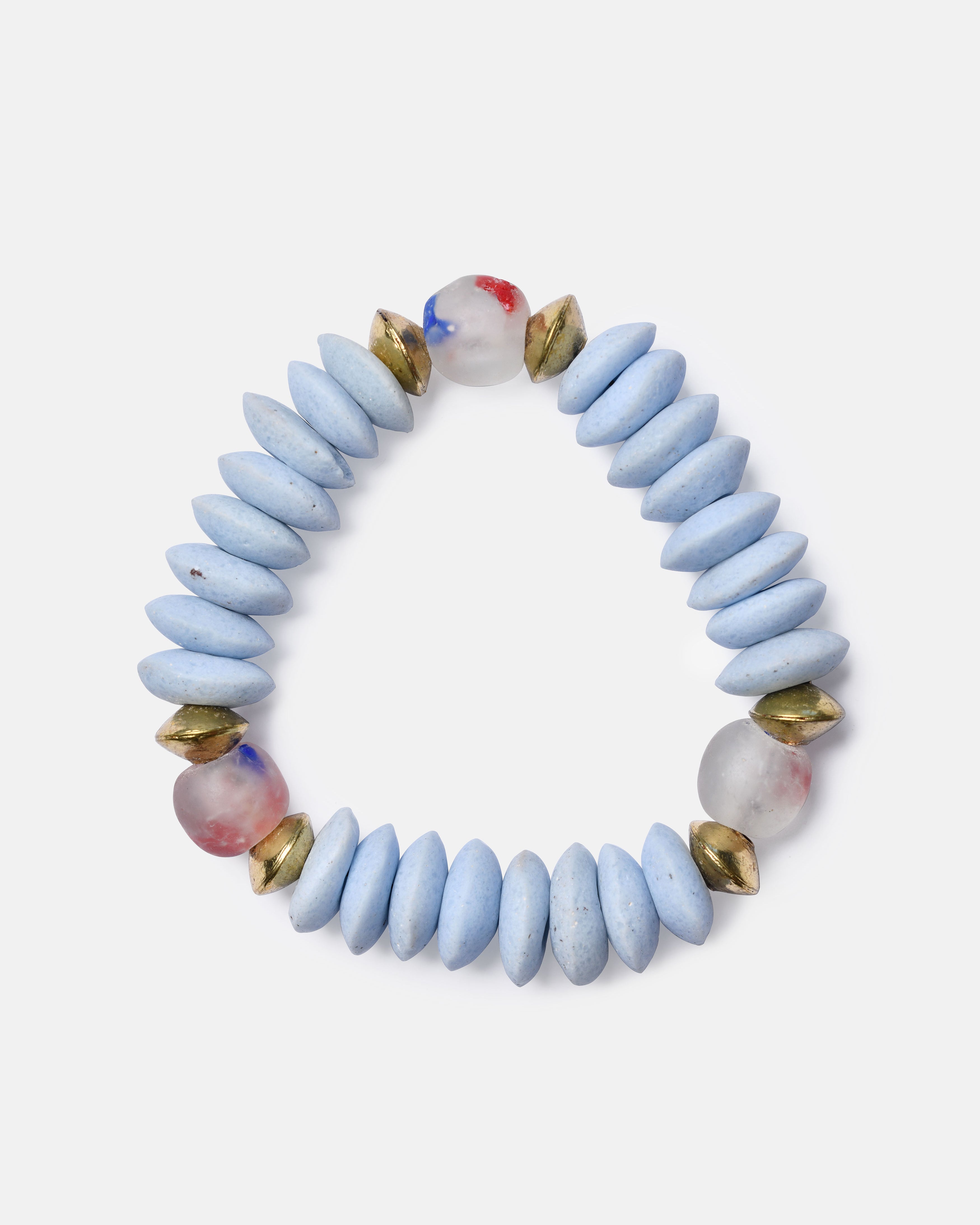 Light Blue Sprinkled Bracelet