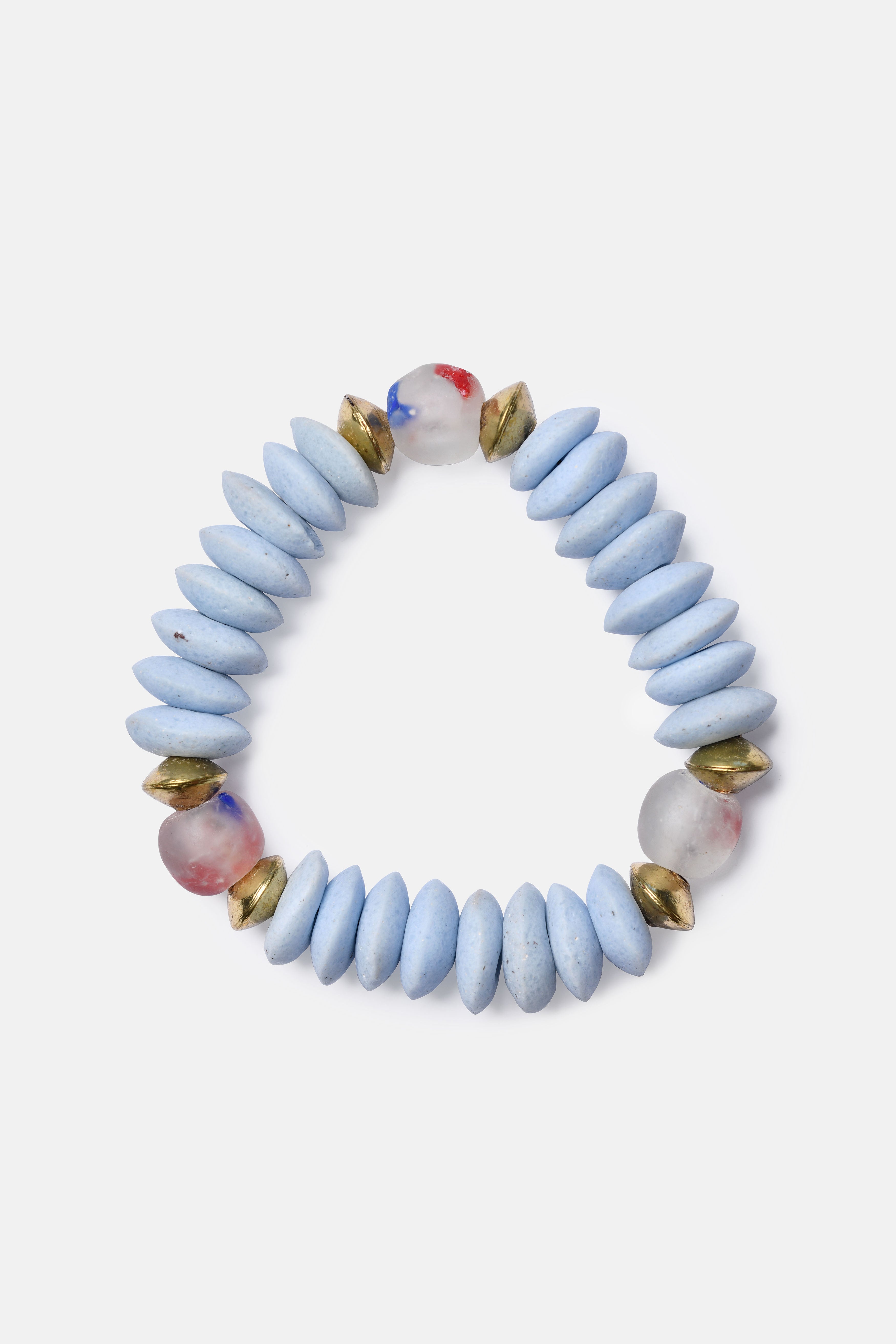 Light Blue Sprinkled Bracelet